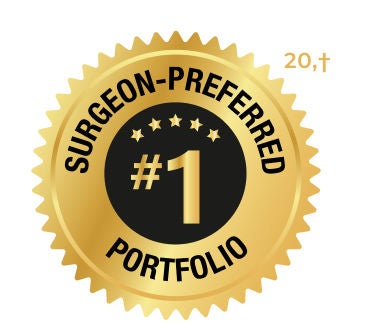 Surgeon-Preferred, #1 portfolio